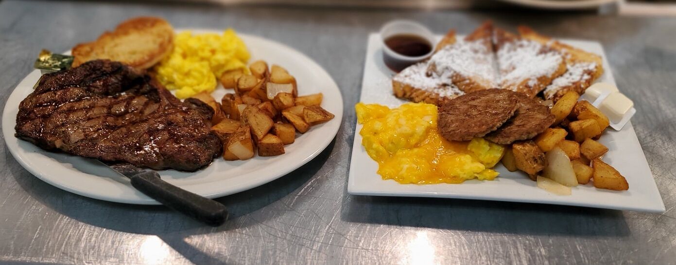 Spanky's breakfast